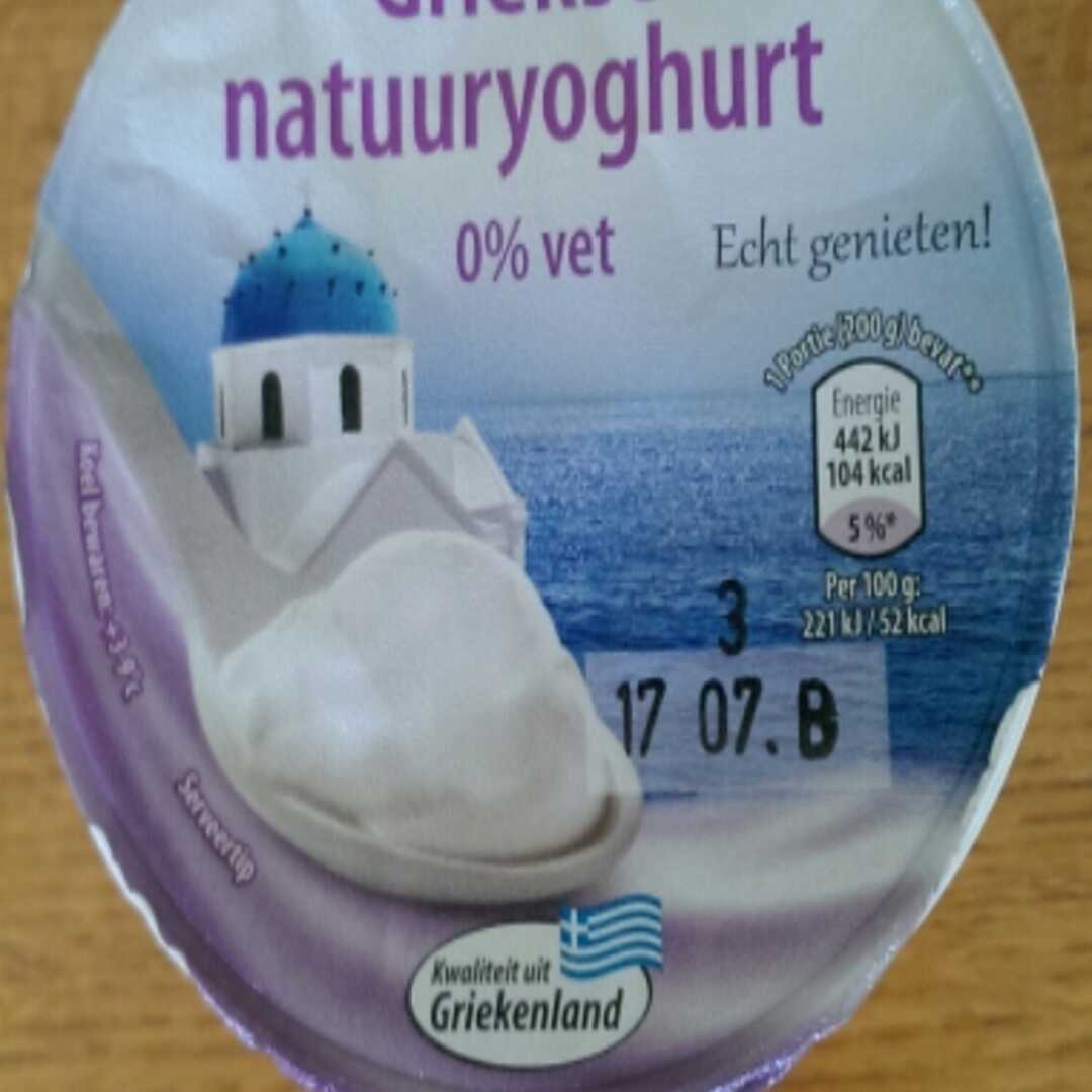 Aldi Griekse Natuuryoghurt 0% Vet