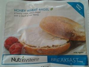NutriSystem Honey Wheat Bagel