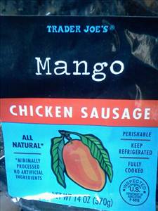 Trader Joe's Mango Chicken Sausage