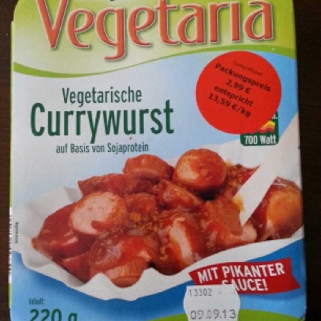 Vegetaria Vegetarische Currywurst