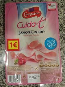 Campofrío Jamón Cocido Cuida-T+