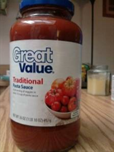 Great Value Traditional Pasta Sauce
