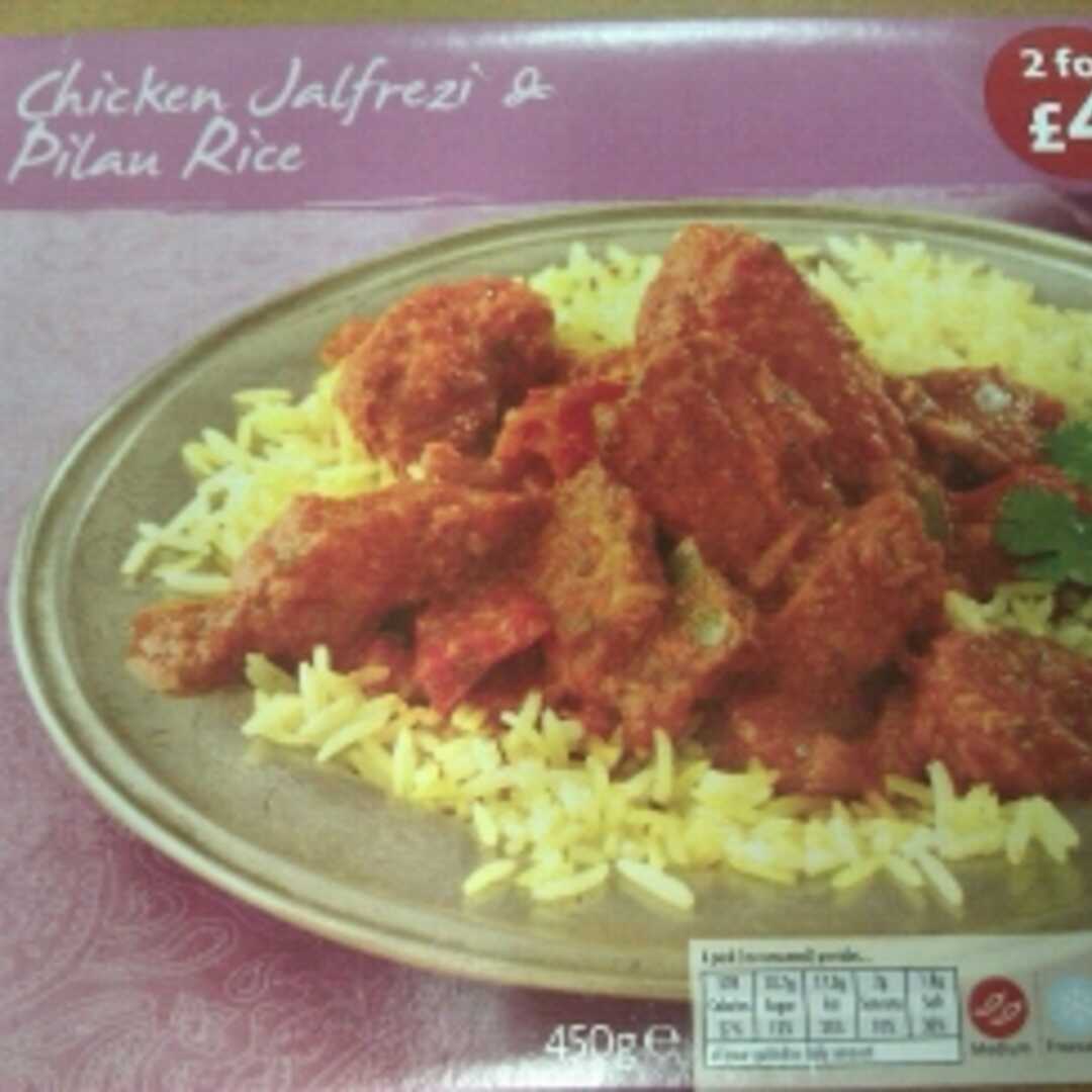Morrisons Kitchen Chicken Jalfrezi & Pilau Rice