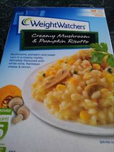 Weight Watchers Creamy Mushroom & Pumpkin Risotto