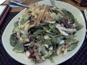 P.F. Chang's Chicken Chopped Salad with Ginger Dressing