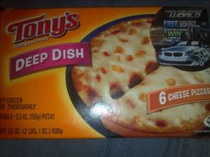 Tony's Pizza Cheese Deep Dish Pizza