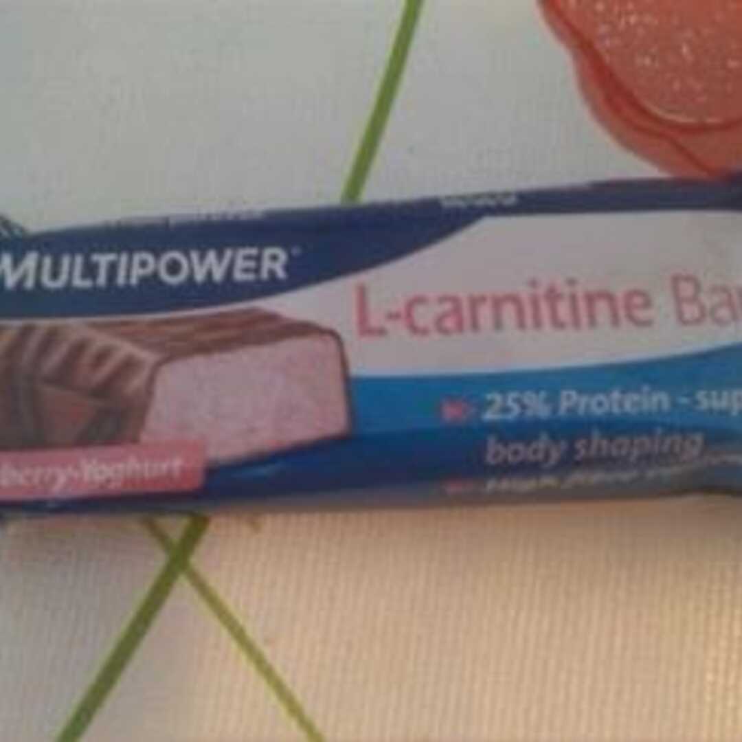 Multipower L-Carnitine Bar Strawberry-Yoghurt