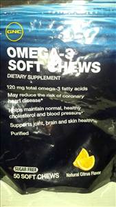 GNC Omega-3 Soft Chews