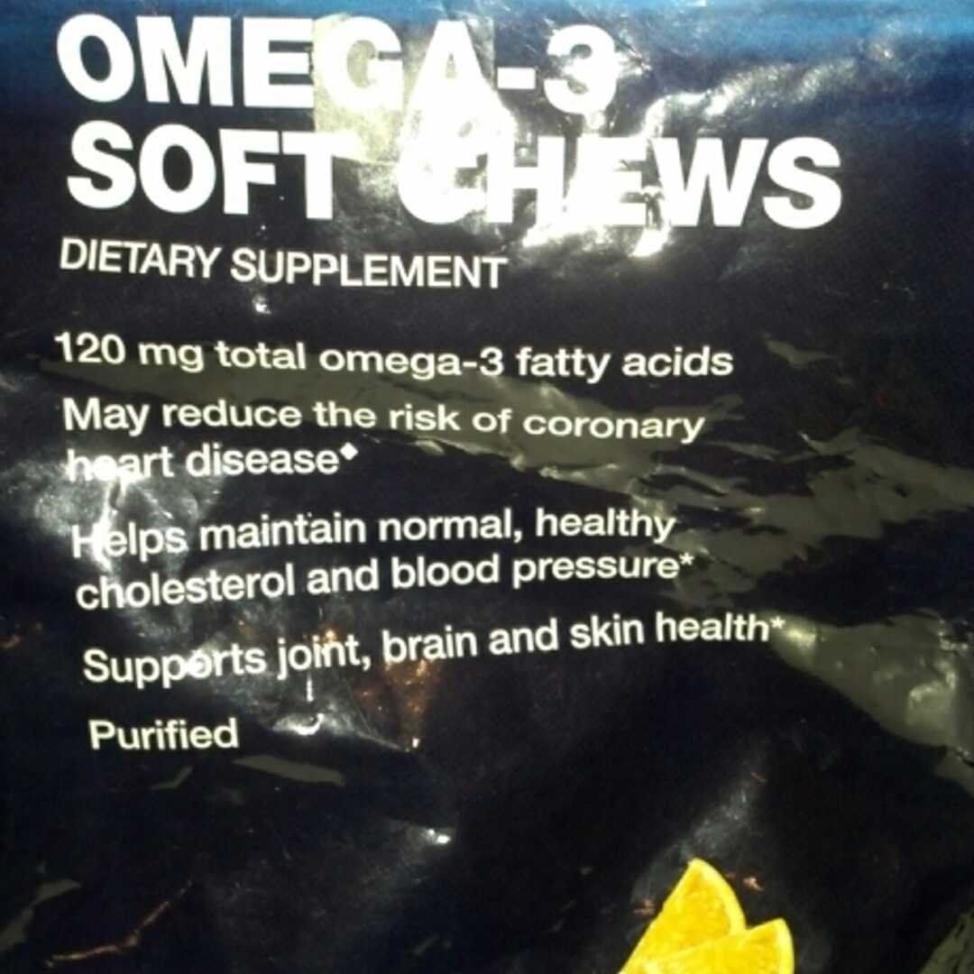 GNC Omega-3 Soft Chews