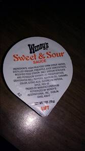 Wendy's Sweet & Sour Sauce