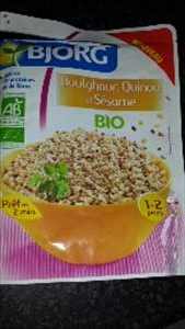 Bjorg Boulghour, Quinoa, Sésame