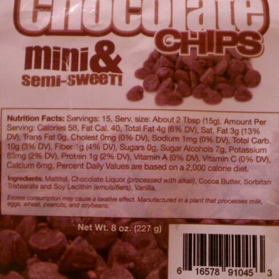 Sensato Sugar-Free Mini Semi-Sweet Chocolate Chips