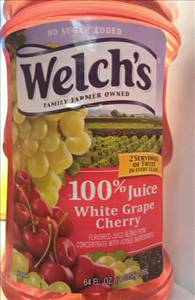 Welch's 100% White Grape Cherry Juice