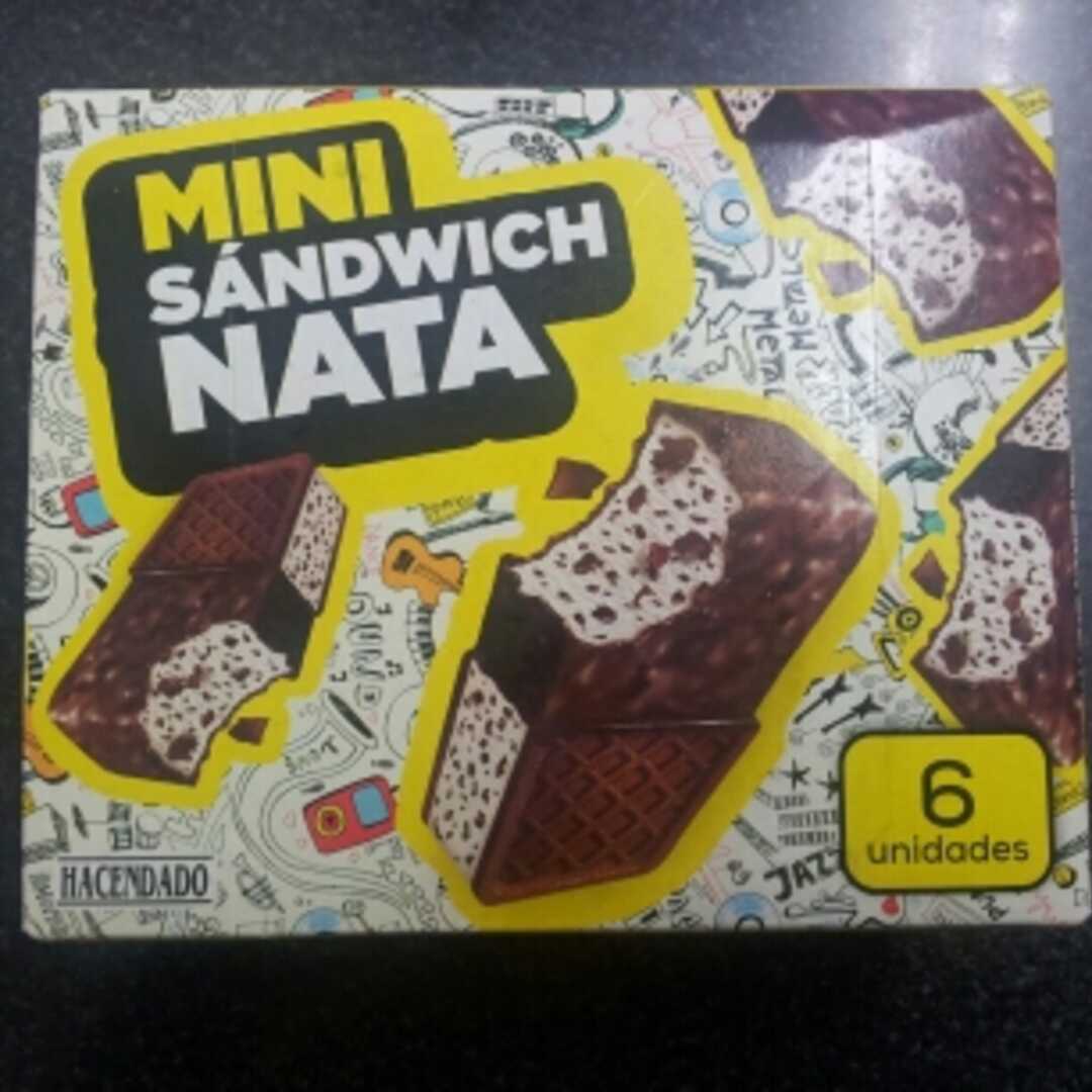 Hacendado Mini Sándwich Nata