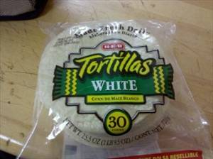 HEB White Corn Tortillas