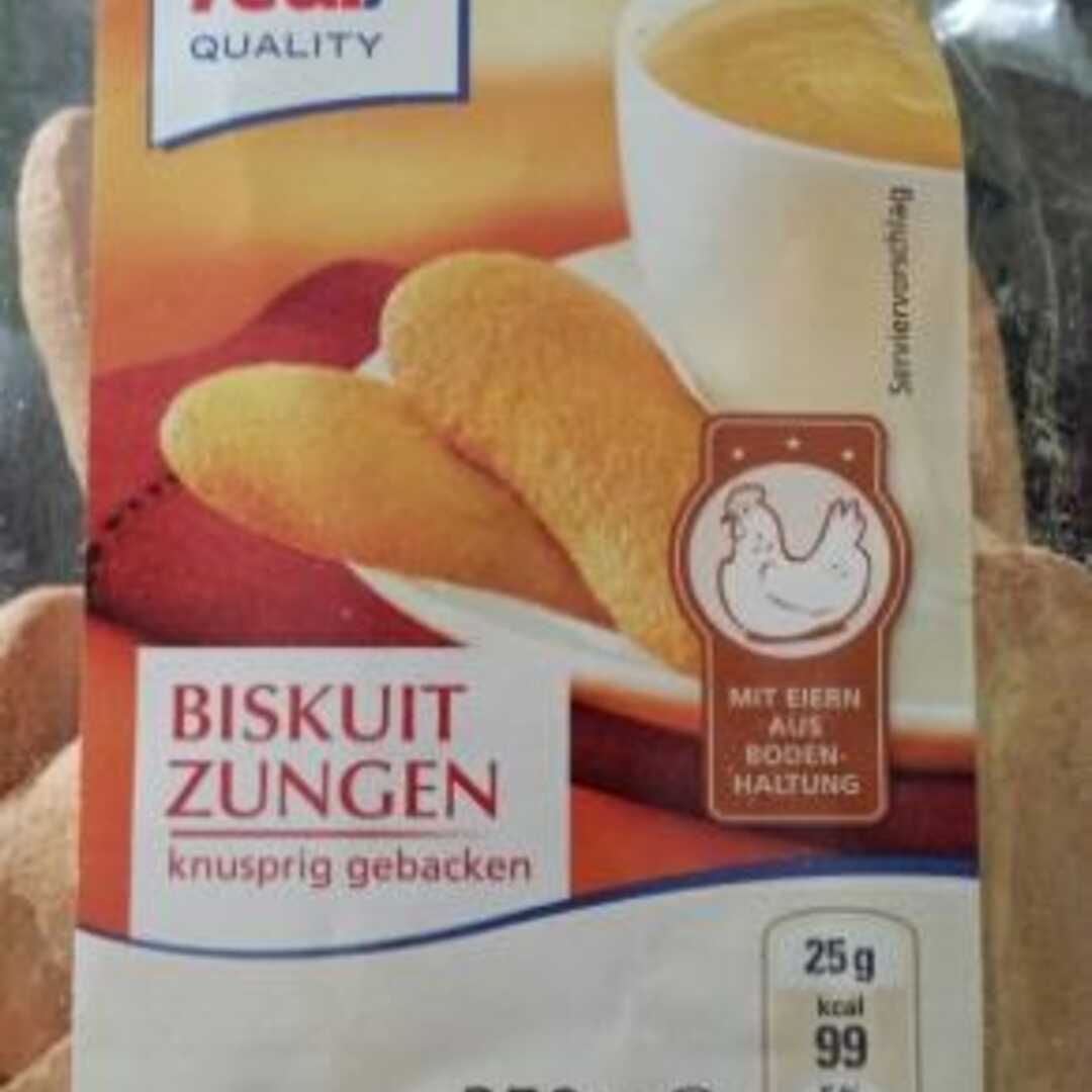Real Quality Biskuit Zungen