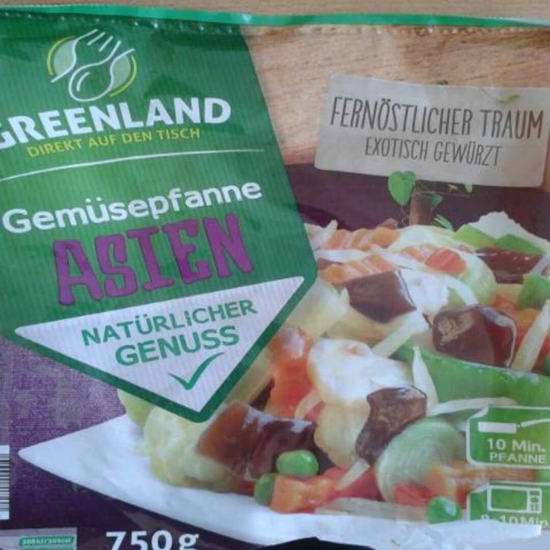 Greenland Gemüsepfanne Asien