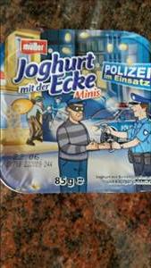 Müller Joghurt mit der Ecke Minis Feueralarm