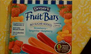 Dreyer's No Sugar Added Fruit Bars