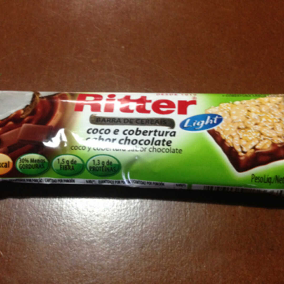 Ritter  Barra de Cereais Coco e Cobertura de Chocolate