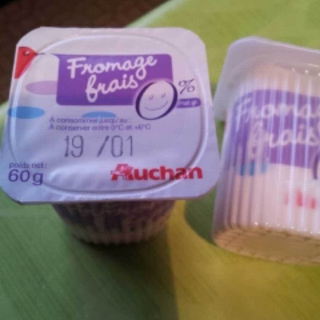 Auchan Fromage Frais 0%