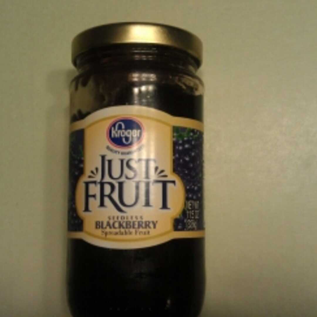 Kroger Just Fruit Blackberry Spreadable Fruit