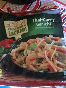 Vegetarisch Lecker  Thai-Curry Gericht