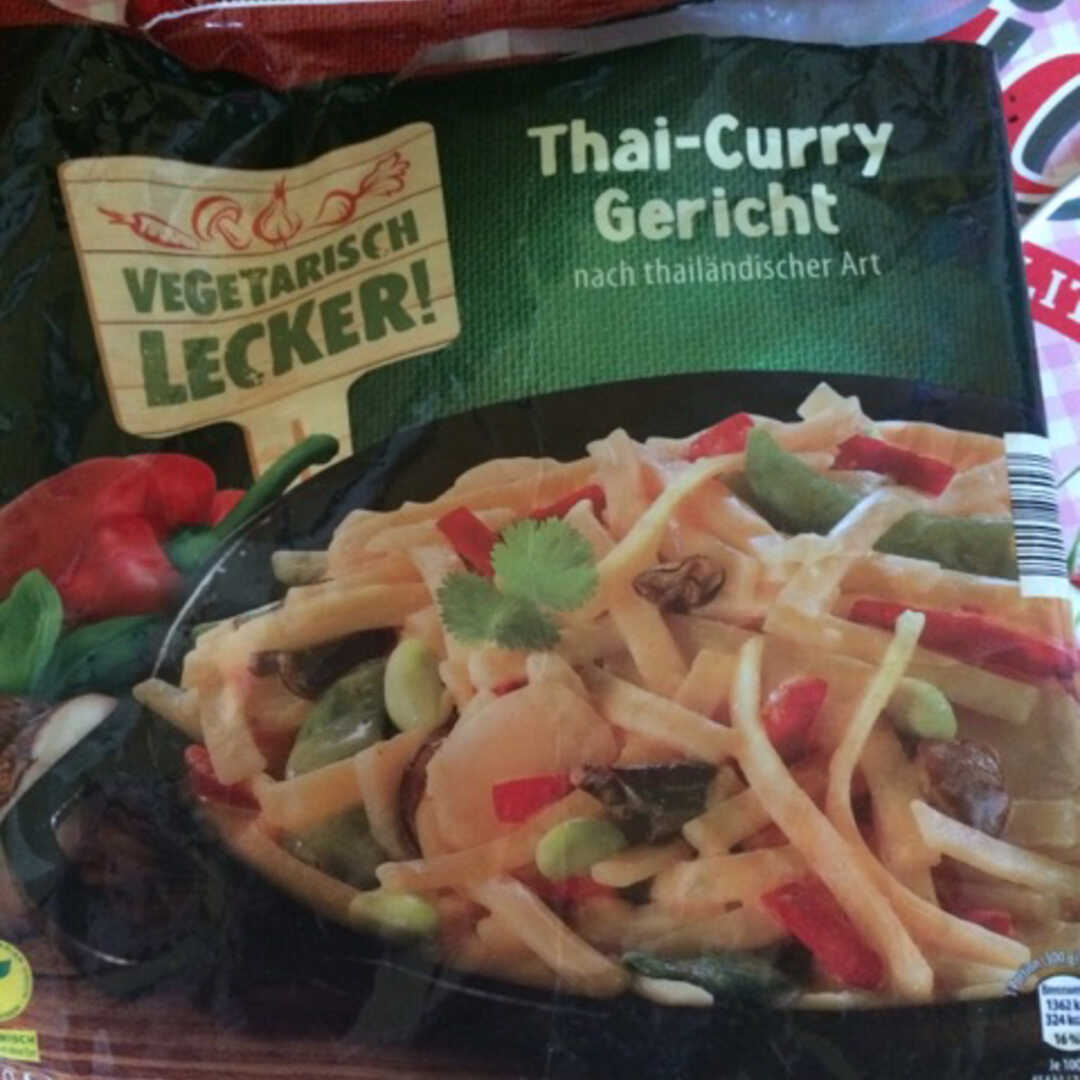 Vegetarisch Lecker  Thai-Curry Gericht