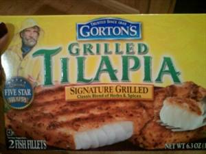 Gorton's Grilled Tilapia Signature Grilled