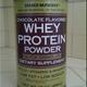 Trader Joe's Chocolate Whey Protein Powder