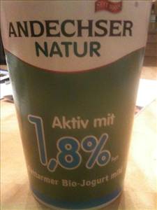 Andechser Natur Fettarmer Bio-Jogurt Mild