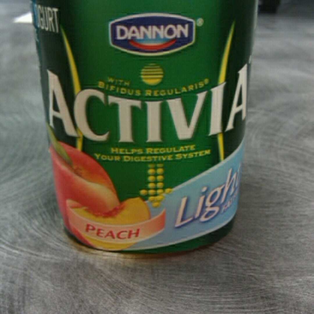 Dannon Activia Light Peach Yogurt
