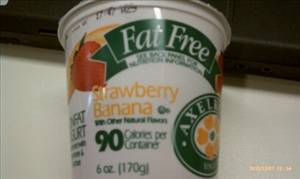 Axelrod Nonfat Strawberry Banana Yogurt