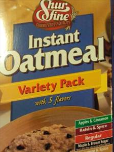 Oats Cereal with Raisons and Spice (Instant, Dry, Fortified)