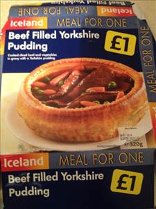 Iceland Beef Filled Yorkshire Pudding
