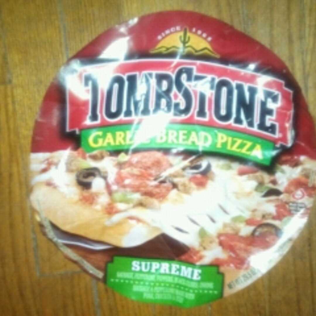 Tombstone Garlic Bread Supreme Pizza
