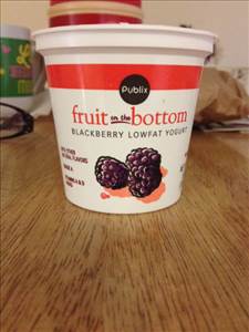 Publix Fruit on the Bottom Low Fat Yogurt - Blackberry