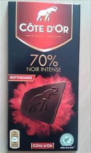 Côte d'Or Chocolat Noir Intense 70%