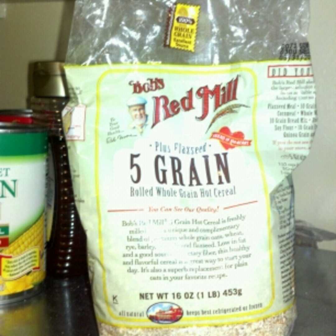 Bob's Red Mill 5 Grain Plus Flaxseed Rolled Whole Grain Hot Cereal
