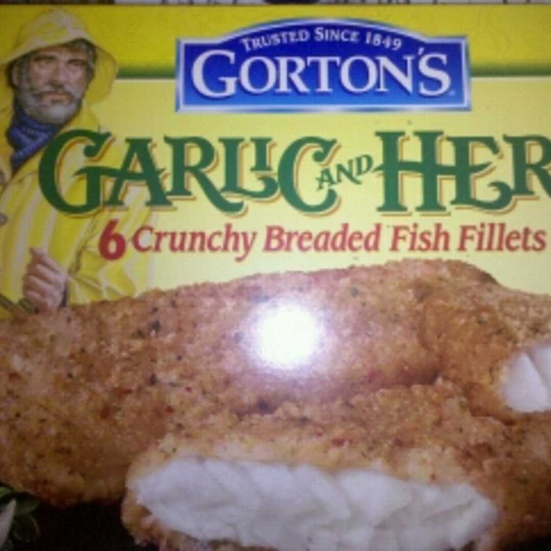 Gorton's Garlic & Herb Crunchy Breaded Fish Fillets