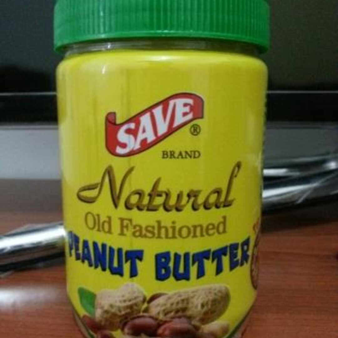 Save Natural Old Fashioned Peanut Butter