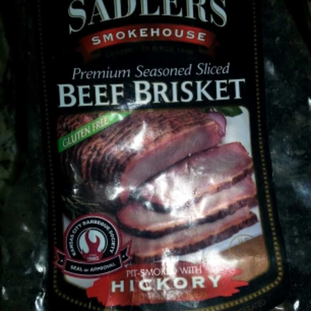 Sadler's Smokehouse Hickory Premium Seasoned Sliced Beef Brisket