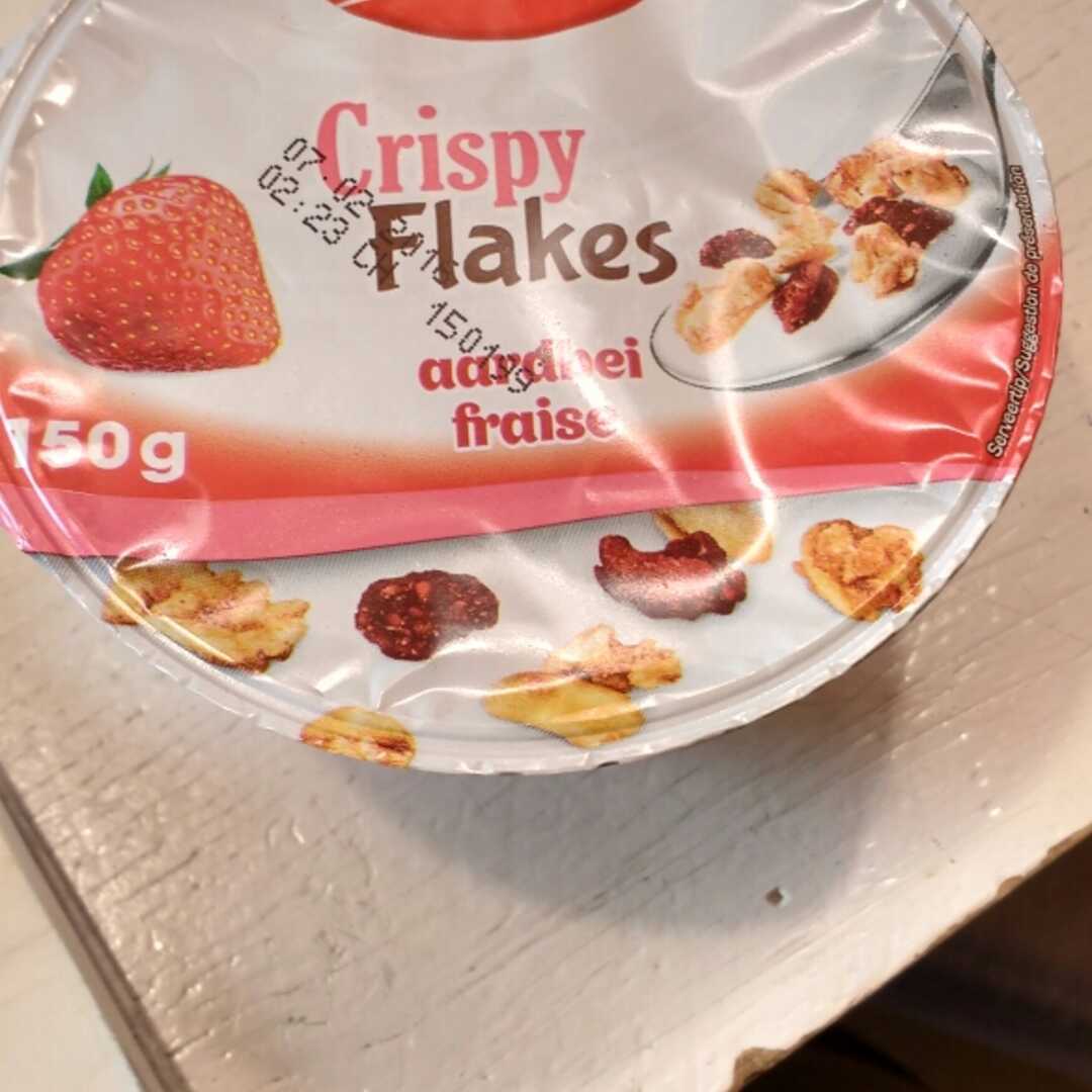 Milbona Crispy Flakes Aardbei