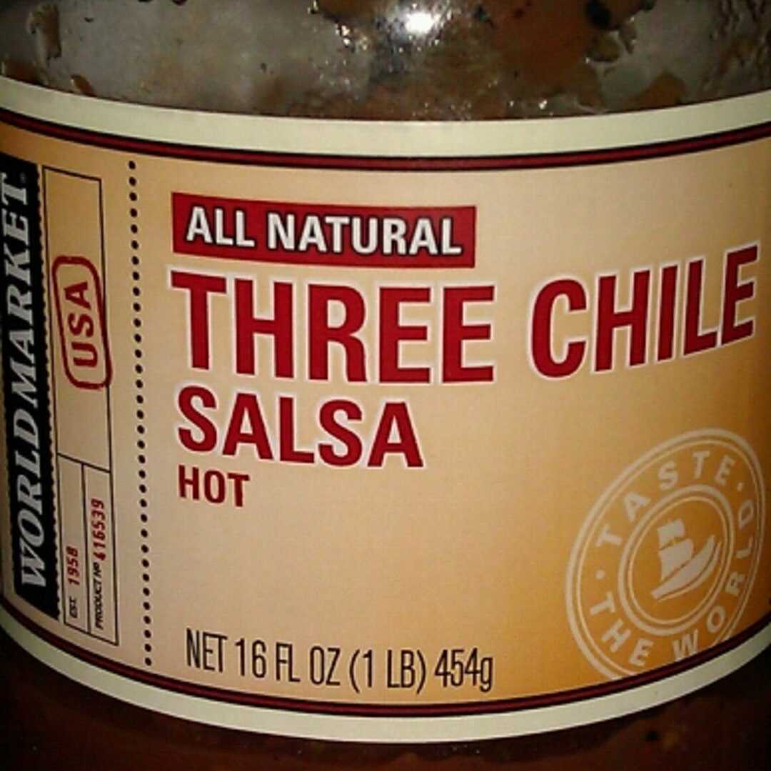 World Market All Natural Three Chile Salsa