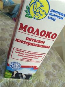 Дмитровский Молочный Завод Молоко 3,2%