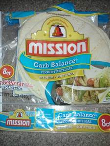 Mission Carb Balance Medium/Soft Taco Flour Tortillas