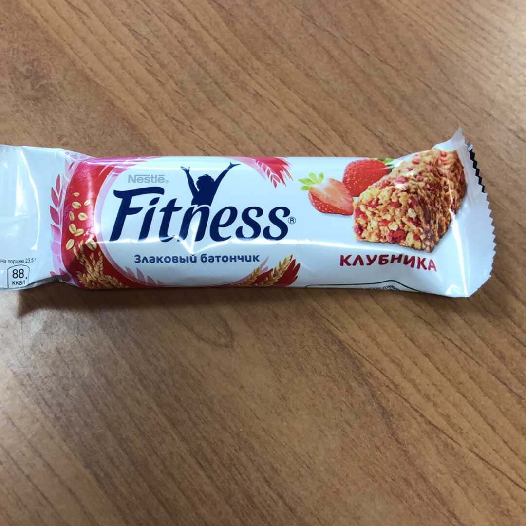 Fitness Батончик с Цельными Злаками и Клубникой