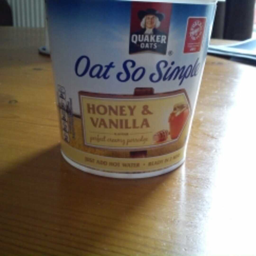 Quaker Oat So Simple Honey & Vanilla (57g)