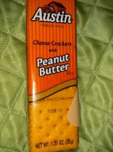 Austin Cheese Crackers with Peanut Butter