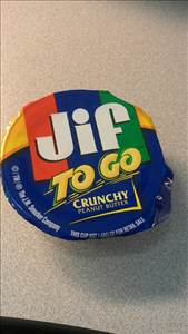 Jif To Go Crunchy Peanut Butter